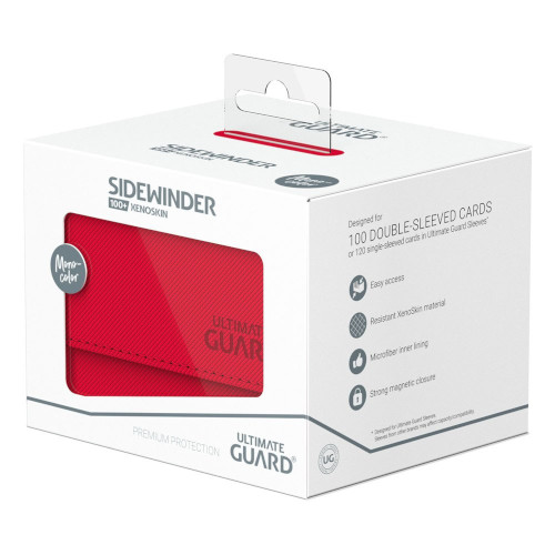 Sidewinder 100+ Red Deck Box (image for) Sidewinder 100+ Red Deck Box